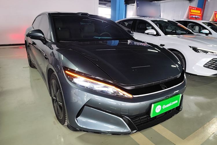 Used BYD Han L 2025 DM-i 200KM LiDAR Luxury Model Front Right 45 Deg
