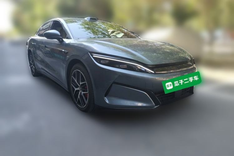 Used BYD Han L 2025 DM-p Four-Wheel-Drive LiDAR Flagship Model Front Right 45 Deg
