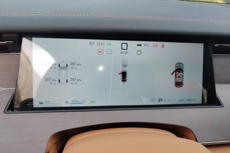 Used BYD Han L 2025 DM-i 200km LiDAR Flagship Model Instrument Cluster