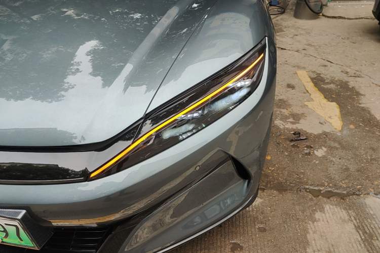 Used BYD Han L 2025 DM-i 200KM LiDAR Luxury Model Left Front Headlight