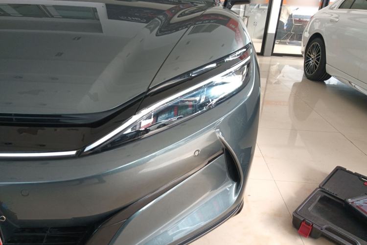 Used BYD Han L 2025 DM-p Four-Wheel-Drive LiDAR Flagship Model Left Front Headlight