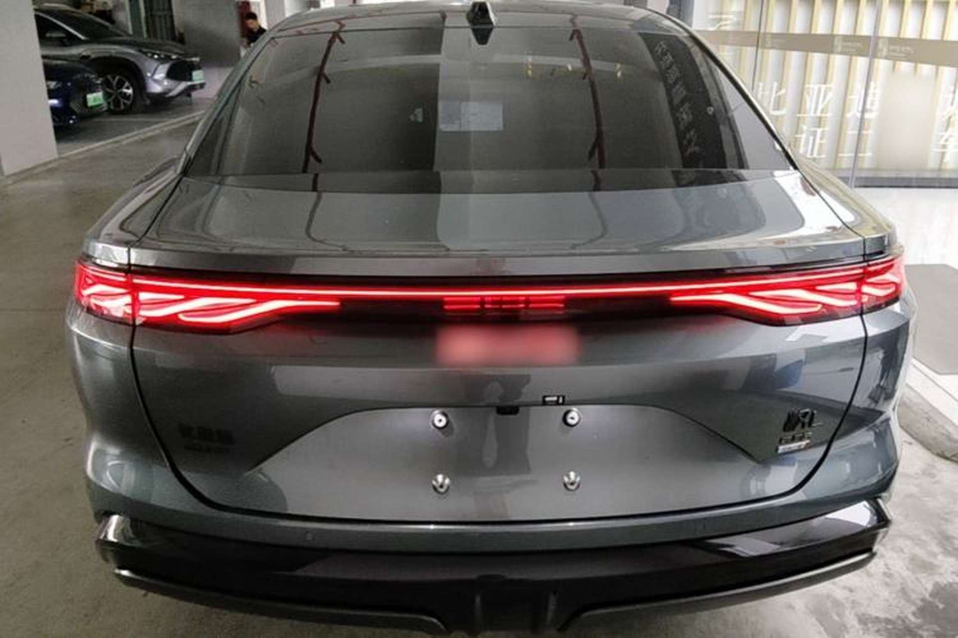 Used BYD Han L 2025 DM-p Four-Wheel-Drive LiDAR Flagship Model Rear