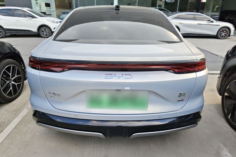 Used BYD Han L 2025 EV Four-Wheel Drive LiDAR Flagship Model Rear