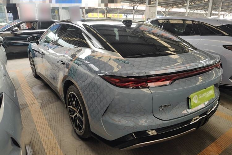Used BYD Han L 2025 EV Four-Wheel Drive LiDAR Flagship Model Rear Left 45 Deg