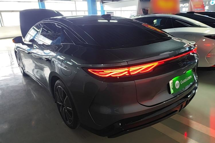Used BYD Han L 2025 DM-i 200KM LiDAR Luxury Model Rear Left 45 Deg