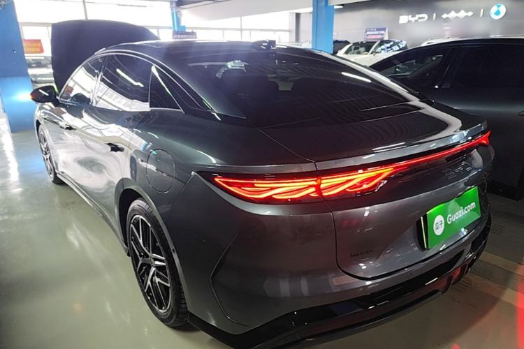 Used BYD Han L 2025 DM-p Four-Wheel-Drive LiDAR Flagship Model Rear Left 45 Deg
