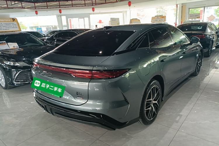 Used BYD Han L 2025 DM-p Four-Wheel-Drive LiDAR Flagship Model Rear Right 45 Deg