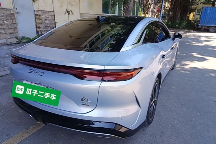 Used BYD Han L 2025 EV Four-Wheel Drive LiDAR Flagship Model Rear Right 45 Deg