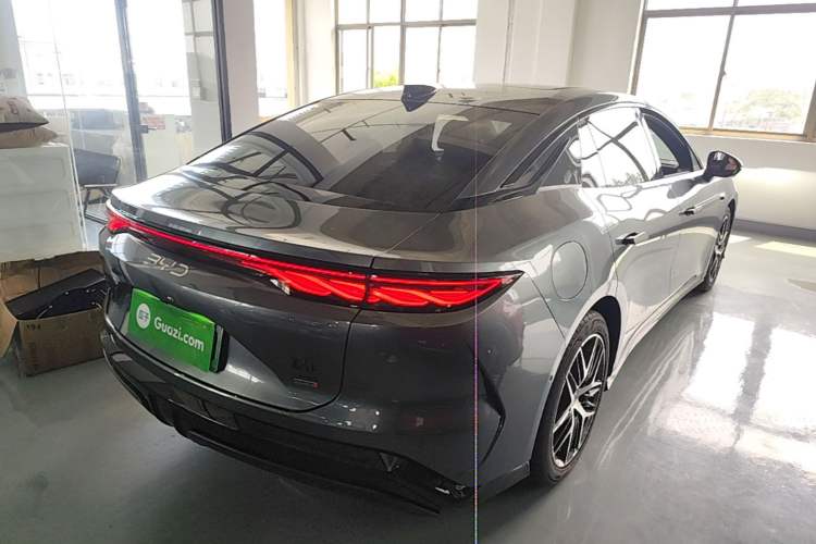 Used BYD Han L 2025 DM-p Four-Wheel-Drive LiDAR Flagship Model Rear Right 45 Deg