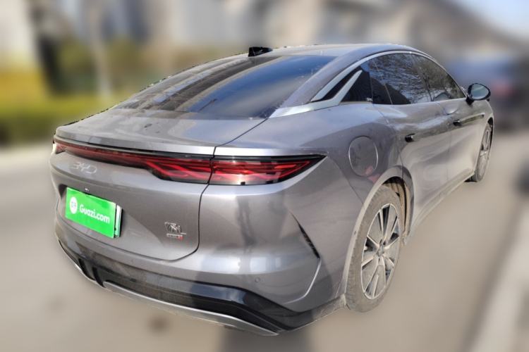 Used BYD Han L 2025 DM-i 200km LiDAR Flagship Model Rear Right 45 Deg