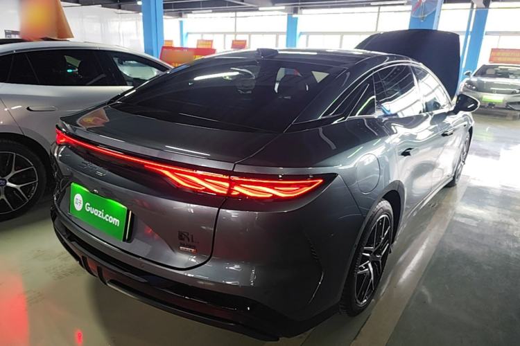 Used BYD Han L 2025 DM-p Four-Wheel-Drive LiDAR Flagship Model Rear Right 45 Deg