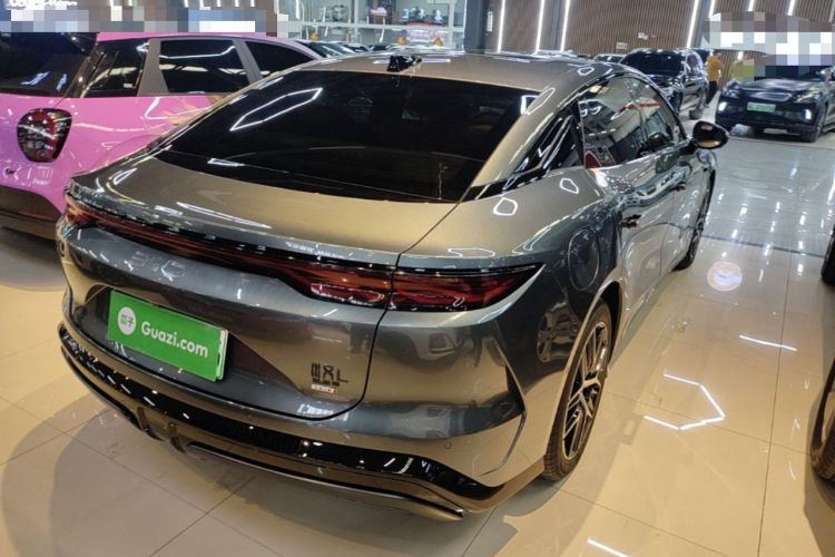 Used BYD Han L 2025 DM-p Four-Wheel-Drive LiDAR Flagship Model Rear Right 45 Deg