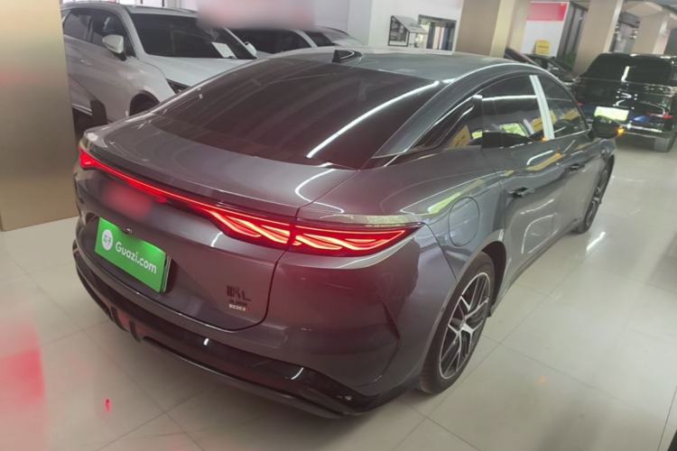Used BYD Han L 2025 DM-p Four-Wheel-Drive LiDAR Flagship Model Rear Right 45 Deg