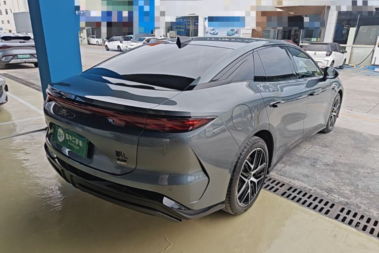 Used BYD Han L 2025 DM-p Four-Wheel-Drive LiDAR Flagship Model Rear Right 45 Deg