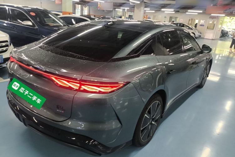 Used BYD Han L 2025 EV 701 km LiDAR Flagship Edition Rear Right 45 Deg