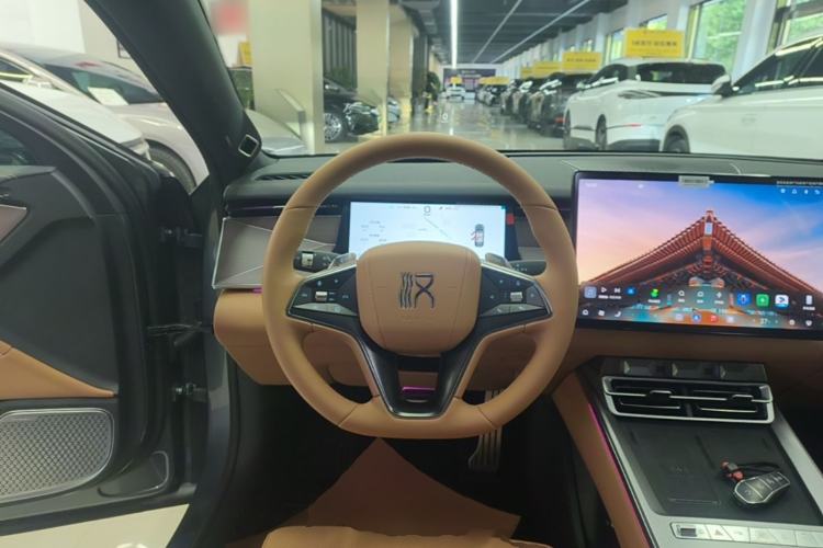 Used BYD Han L 2025 DM-p Four-Wheel-Drive LiDAR Flagship Model Steering Wheel