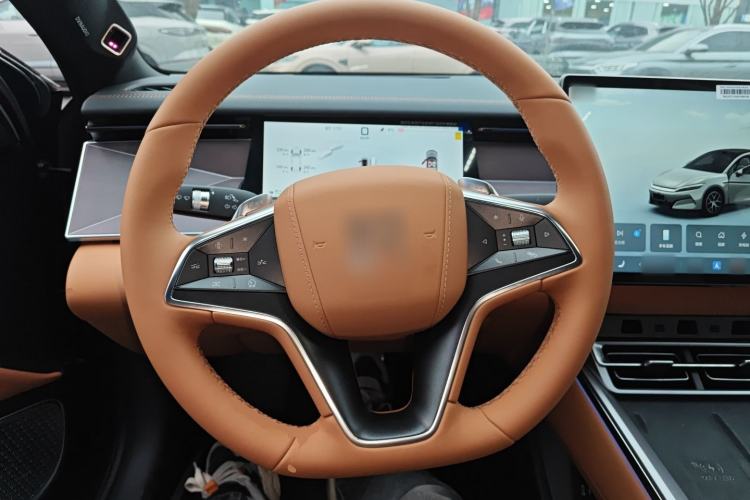 Used BYD Han L 2025 EV Four-Wheel Drive LiDAR Flagship Model Steering Wheel