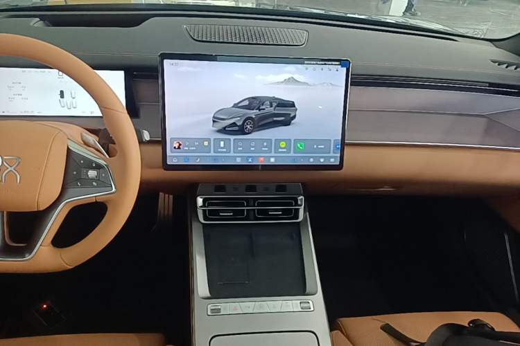 Used BYD Han L 2025 DM-p Four-Wheel-Drive LiDAR Flagship Model Audio And AC Panel