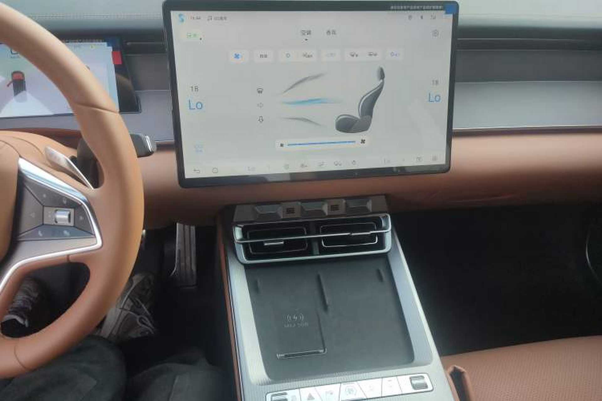 Used BYD Han L 2025 DM-p Four-Wheel-Drive LiDAR Flagship Model Audio And AC Panel