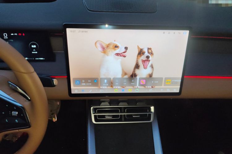Used BYD Han L 2025 DM-i 200km LiDAR Flagship Model Audio And AC Panel