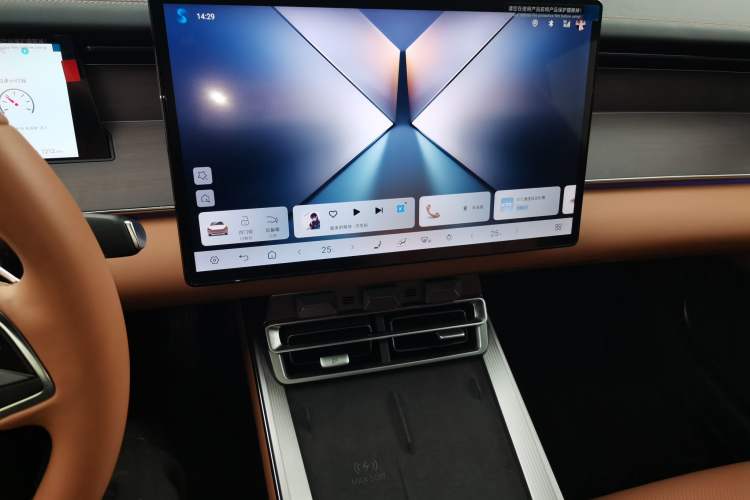 Used BYD Han L 2025 DM-p Four-Wheel-Drive LiDAR Flagship Model Audio And AC Panel