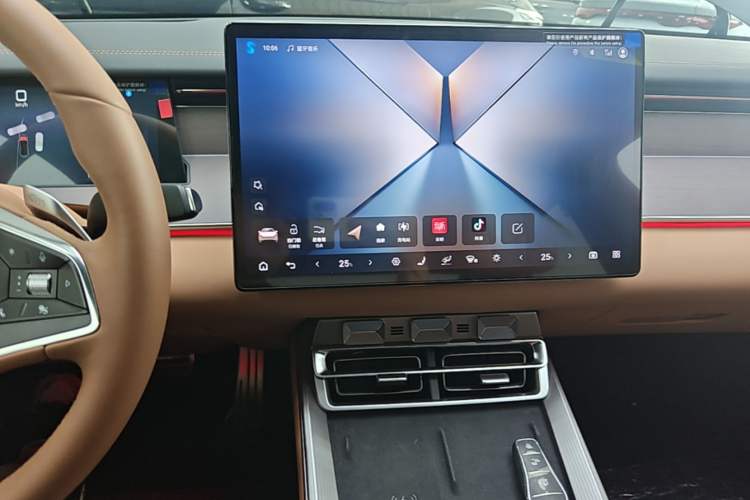 Used BYD Han L 2025 DM-p Four-Wheel-Drive LiDAR Flagship Model Audio And AC Panel