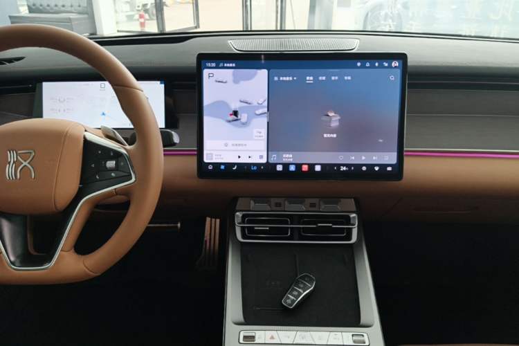 Used BYD Han L 2025 DM-p Four-Wheel-Drive LiDAR Flagship Model Audio And AC Panel
