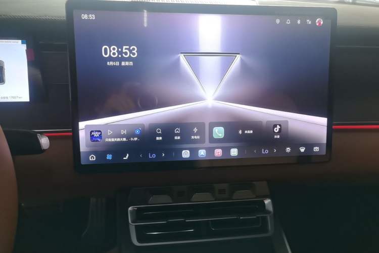 Used BYD Han L 2025 DM-p Four-Wheel-Drive LiDAR Flagship Model Audio And AC Panel