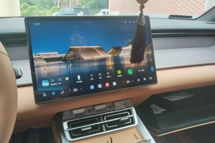 Used BYD Han L 2025 DM-i 200km LiDAR Flagship Model Audio And AC Panel
