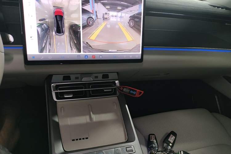 Used BYD Han L 2025 DM-i 200km LiDAR Flagship Model Audio And AC Panel