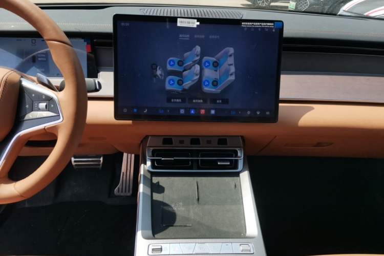 Used BYD Han L 2025 DM-p Four-Wheel-Drive LiDAR Flagship Model Audio And AC Panel