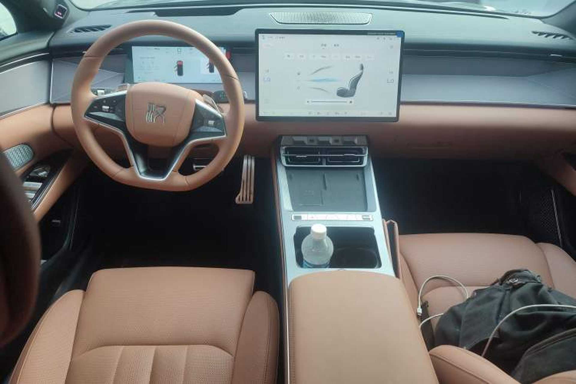 Used BYD Han L 2025 DM-p Four-Wheel-Drive LiDAR Flagship Model Center Console