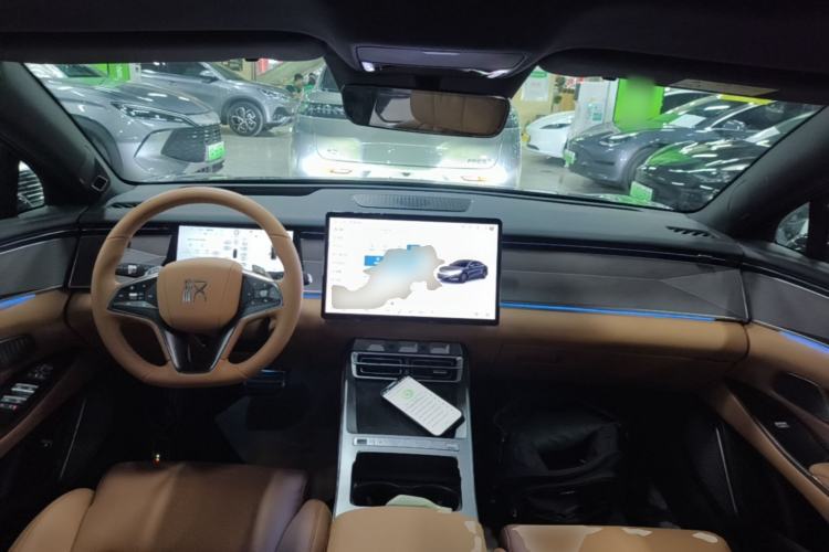 Used BYD Han L 2025 DM-p Four-Wheel-Drive LiDAR Flagship Model Center Console