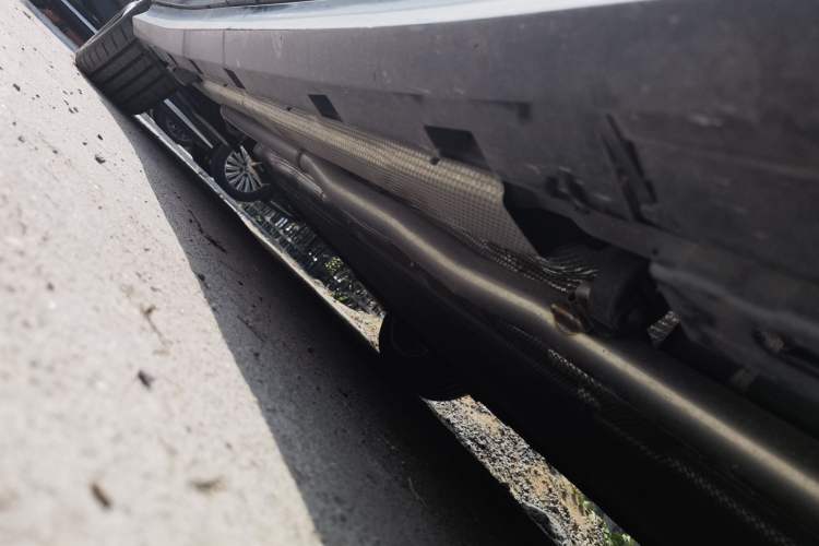Used BYD Han L 2025 DM-p Four-Wheel-Drive LiDAR Flagship Model Chassis Front Right