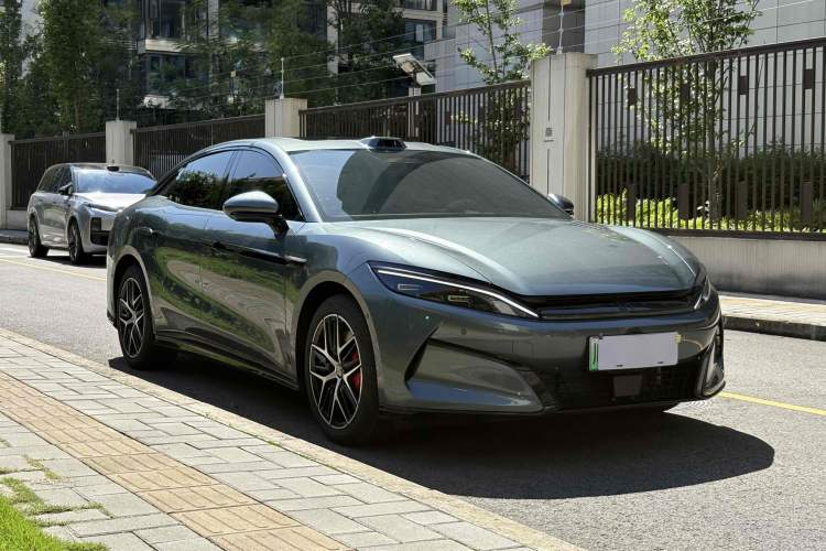 Used BYD Han L 2025 DM-p Four-Wheel-Drive LiDAR Flagship Model Exterior 2