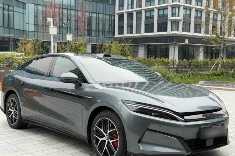 Used BYD Han L 2025 DM-p Four-Wheel-Drive LiDAR Flagship Model Exterior 2