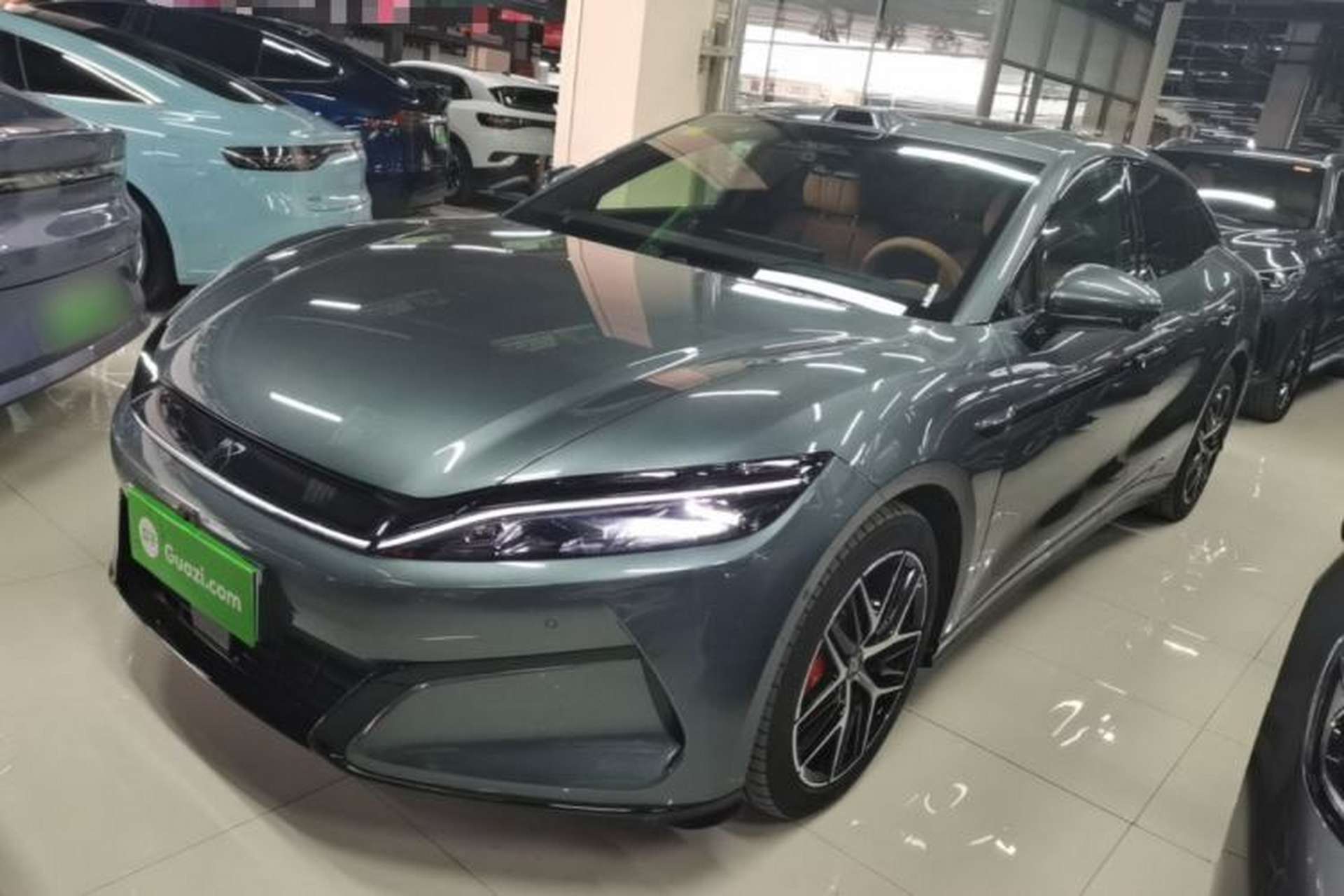 Used BYD Han L 2025 DM-p Four-Wheel-Drive LiDAR Flagship Model Front Left 45 Deg