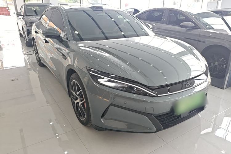 Used BYD Han L 2025 DM-p Four-Wheel-Drive LiDAR Flagship Model Front Right 45 Deg