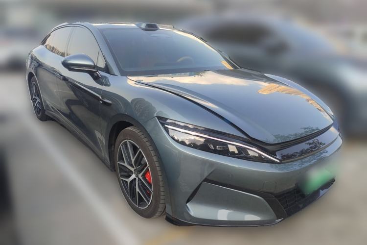 Used BYD Han L 2025 DM-p Four-Wheel-Drive LiDAR Flagship Model Front Right 45 Deg