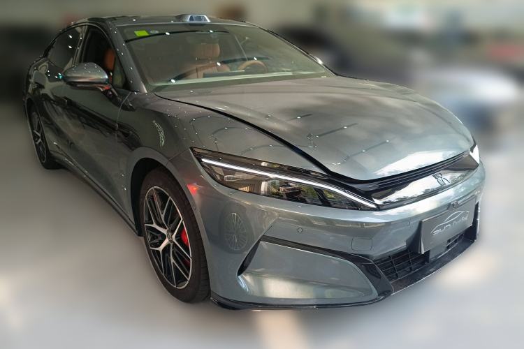 Used BYD Han L 2025 DM-p Four-Wheel-Drive LiDAR Flagship Model Front Right 45 Deg