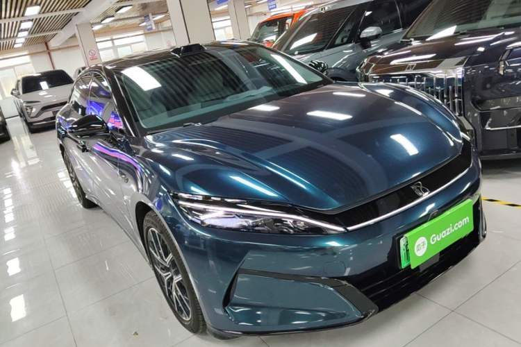 Used BYD Han L 2025 EV 701 km LiDAR Flagship Edition Front Right 45 Deg