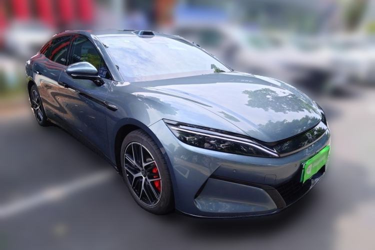 Used BYD Han L 2025 DM-p Four-Wheel-Drive LiDAR Flagship Model Front Right 45 Deg