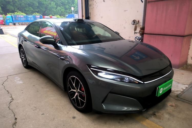 Used BYD Han L 2025 DM-p Four-Wheel-Drive LiDAR Flagship Model Front Right 45 Deg