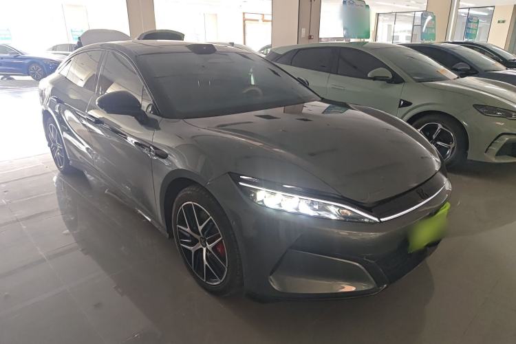 Used BYD Han L 2025 DM-p Four-Wheel-Drive LiDAR Flagship Model Front Right 45 Deg