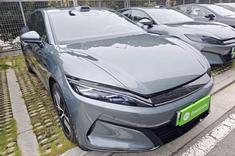 Used BYD Han L 2025 DM-p Four-Wheel-Drive LiDAR Flagship Model Front Right 45 Deg