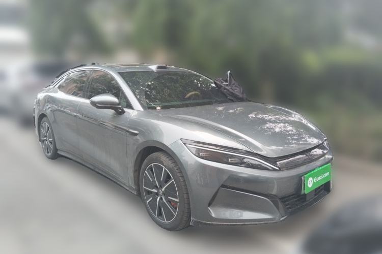 Used BYD Han L 2025 DM-i 200km LiDAR Flagship Model Front Right 45 Deg