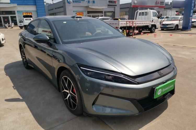 Used BYD Han L 2025 DM-p Four-Wheel-Drive LiDAR Flagship Model Front Right 45 Deg
