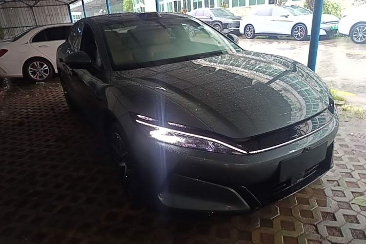 Used BYD Han L 2025 DM-p Four-Wheel-Drive LiDAR Flagship Model Front Right 45 Deg