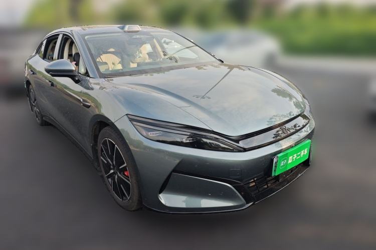 Used BYD Han L 2025 DM-i 200km LiDAR Flagship Model Front Right 45 Deg
