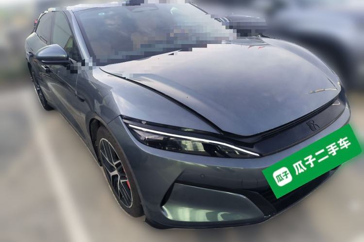 Used BYD Han L 2025 DM-p Four-Wheel-Drive LiDAR Flagship Model Front Right 45 Deg